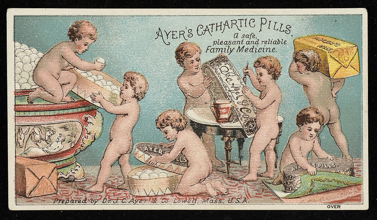 "Ayers cathartic pills