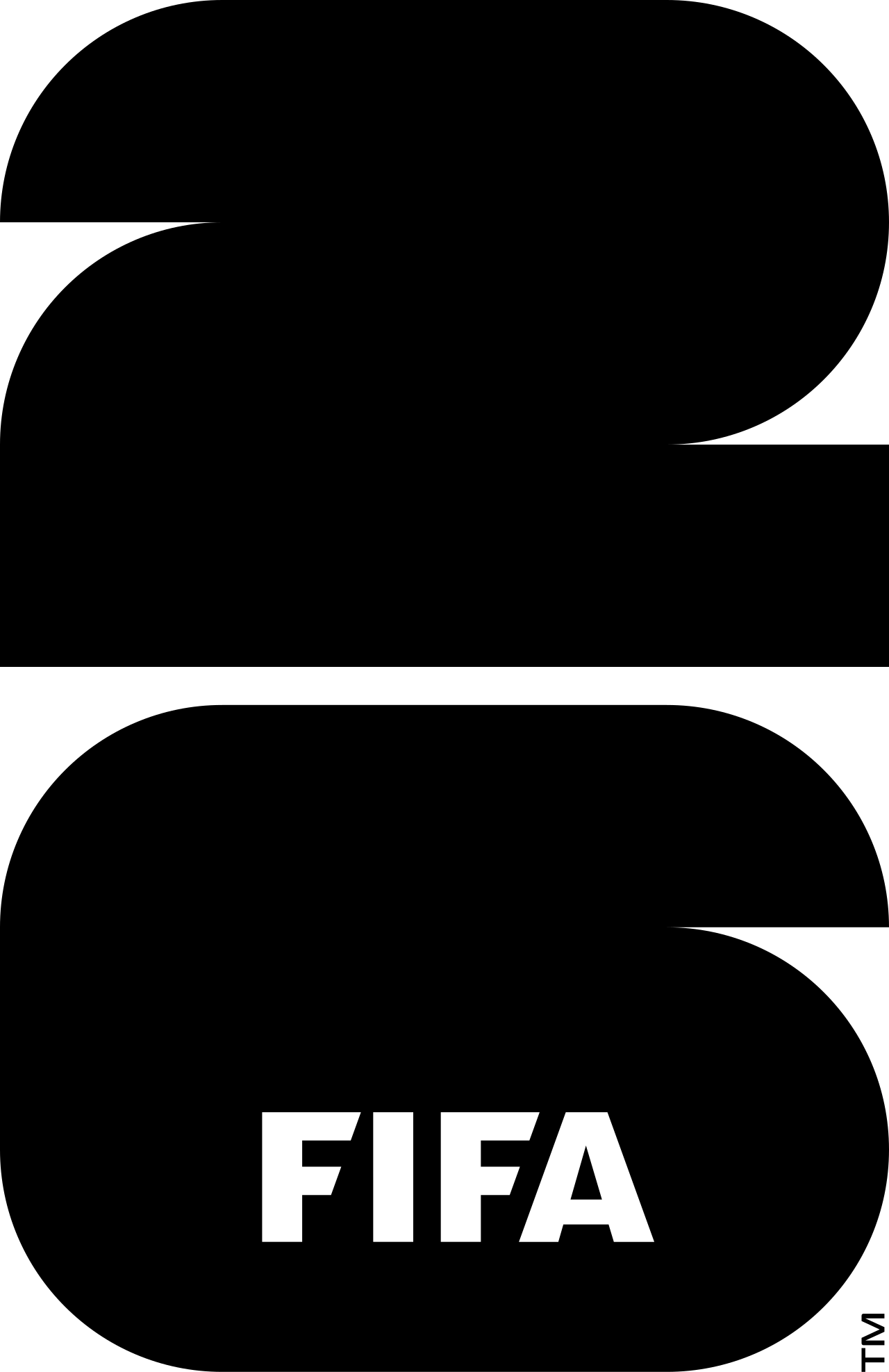 Logo of the 2026 FIFA World Cup but without a FIFA trophy.