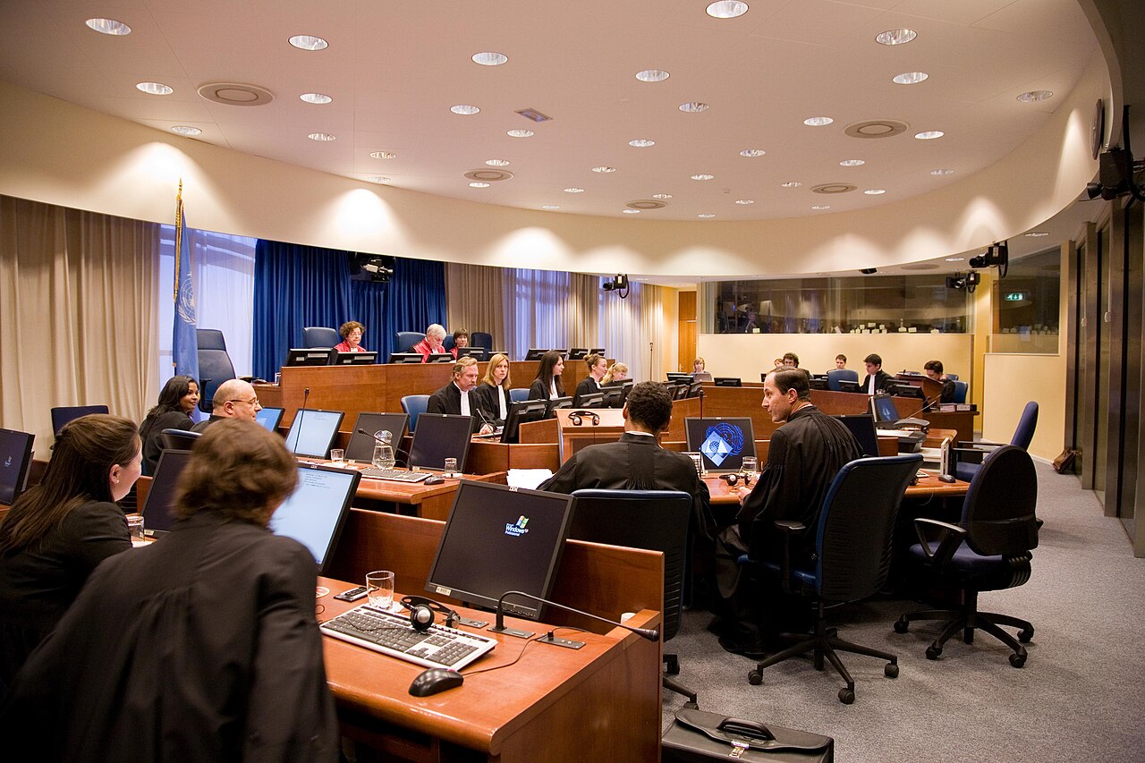 View from the defence side.