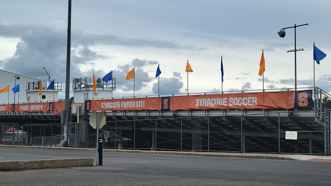 Soccer Stadium bleachers, Syracuse University
